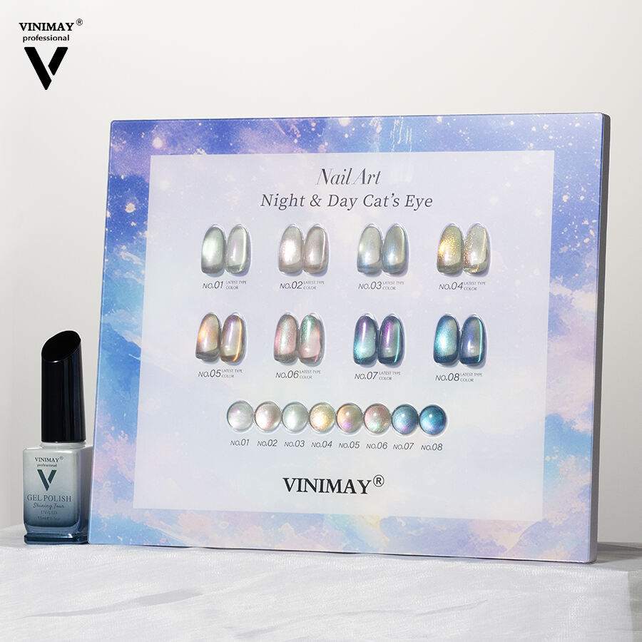 Summer Series Night and Day Cat Eye Gel Polish Set