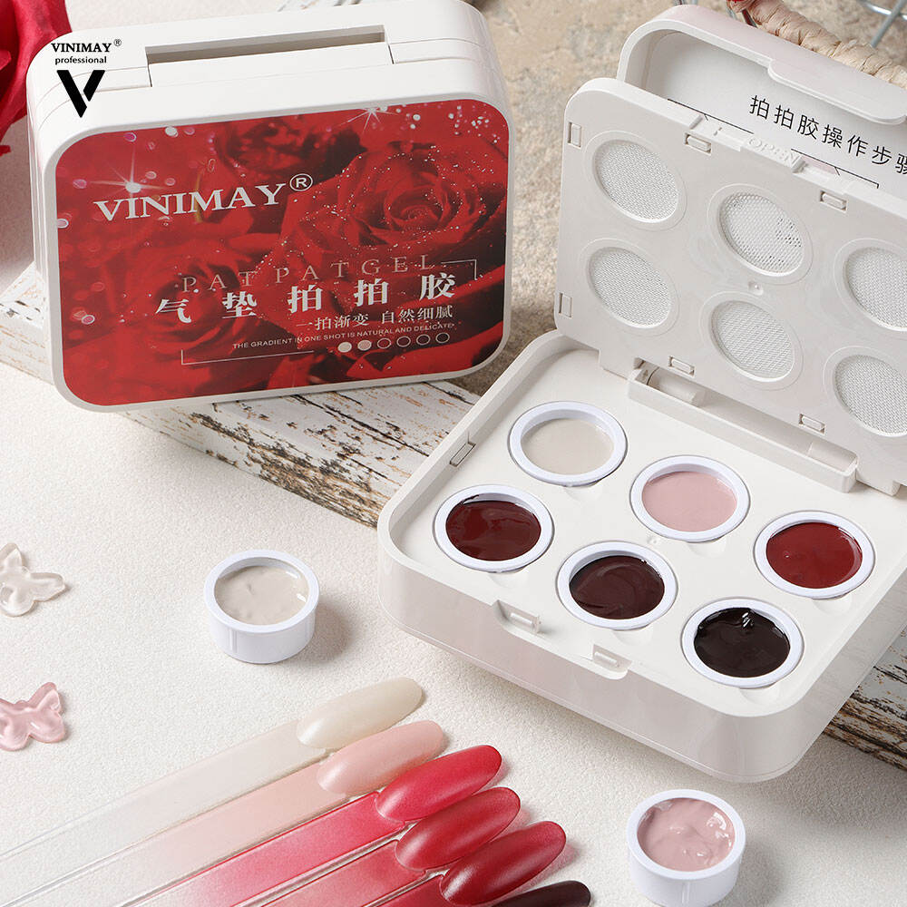 6 tyylin muodikkaita gelifäripaletteja