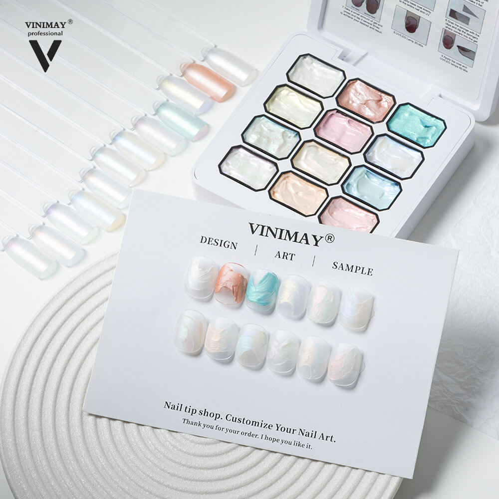 Palette de gel Vinimay High Light Pearl Pat Pat, 12 compartiments