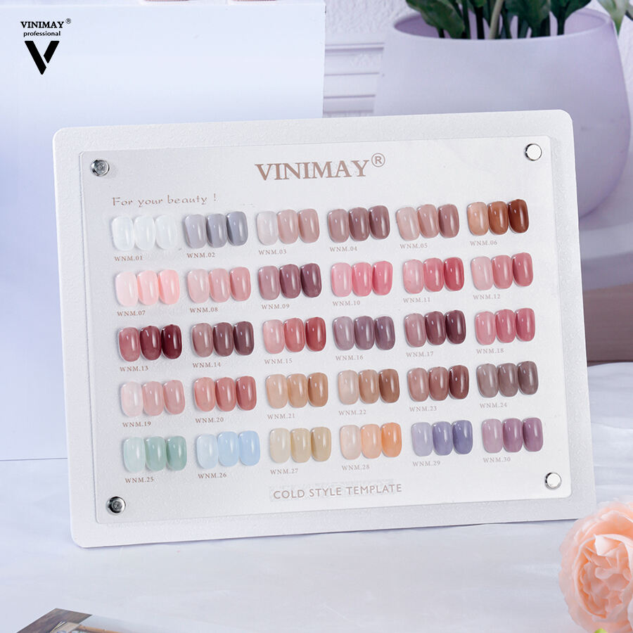 Translucent Gel Polish Set Nude pink 30-Color