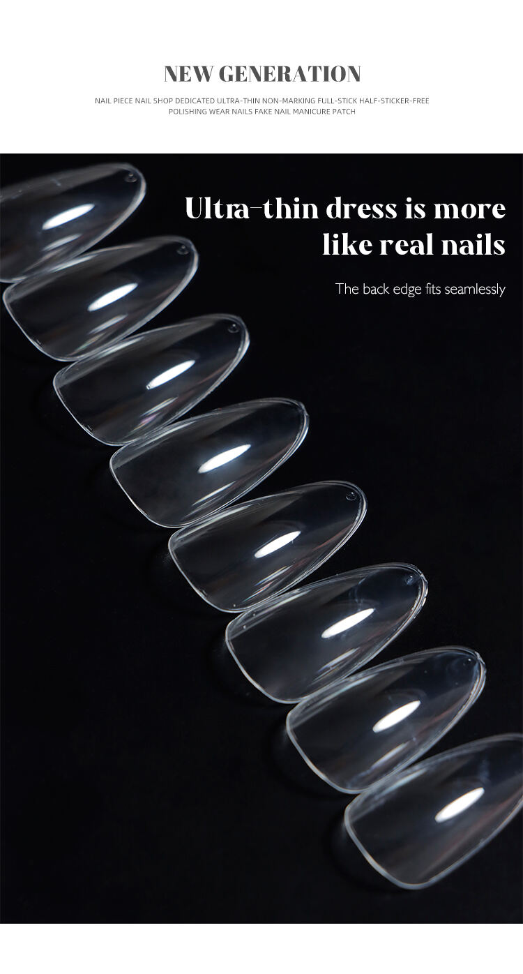 wholesale 12 different designs clear nails tips 500pcs-54