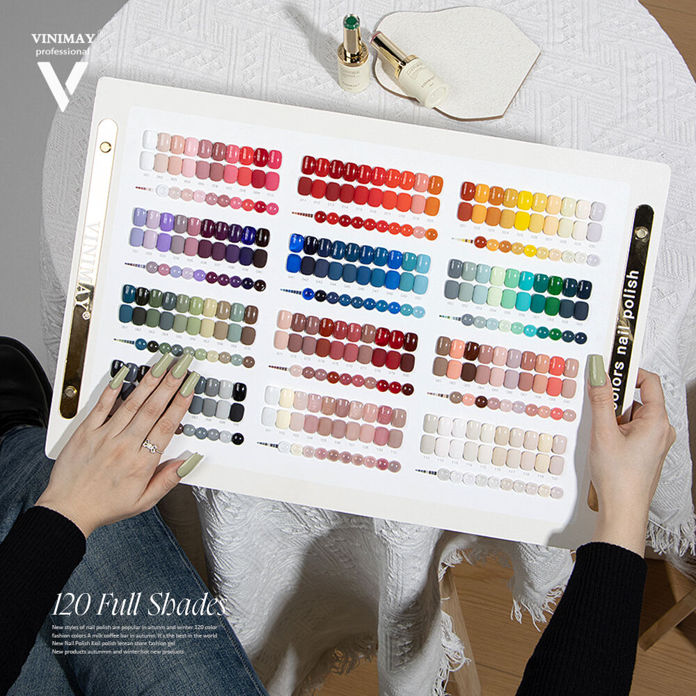 Σετ UV Γέλης Βερνίκι Νυχιών 120 Χρώματα