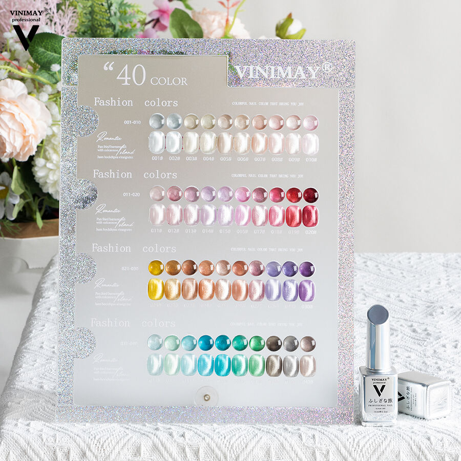 40 Colors Cat Eye Gel Polish Set