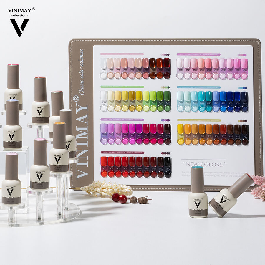 Gel Polish Supplier OEM Private Label Uv Gel Nail Polish Set 70 Colors