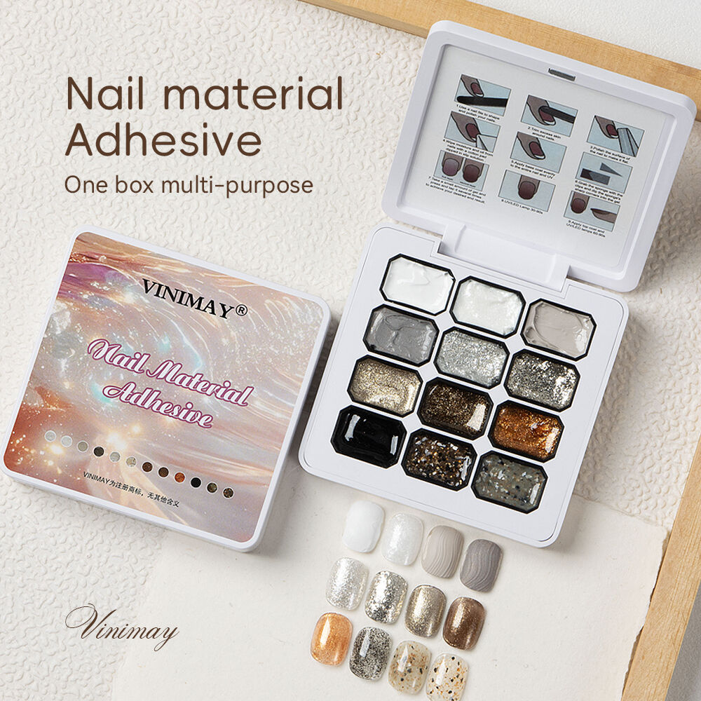 Palet Cat Kuku Glitter Platinum Gel