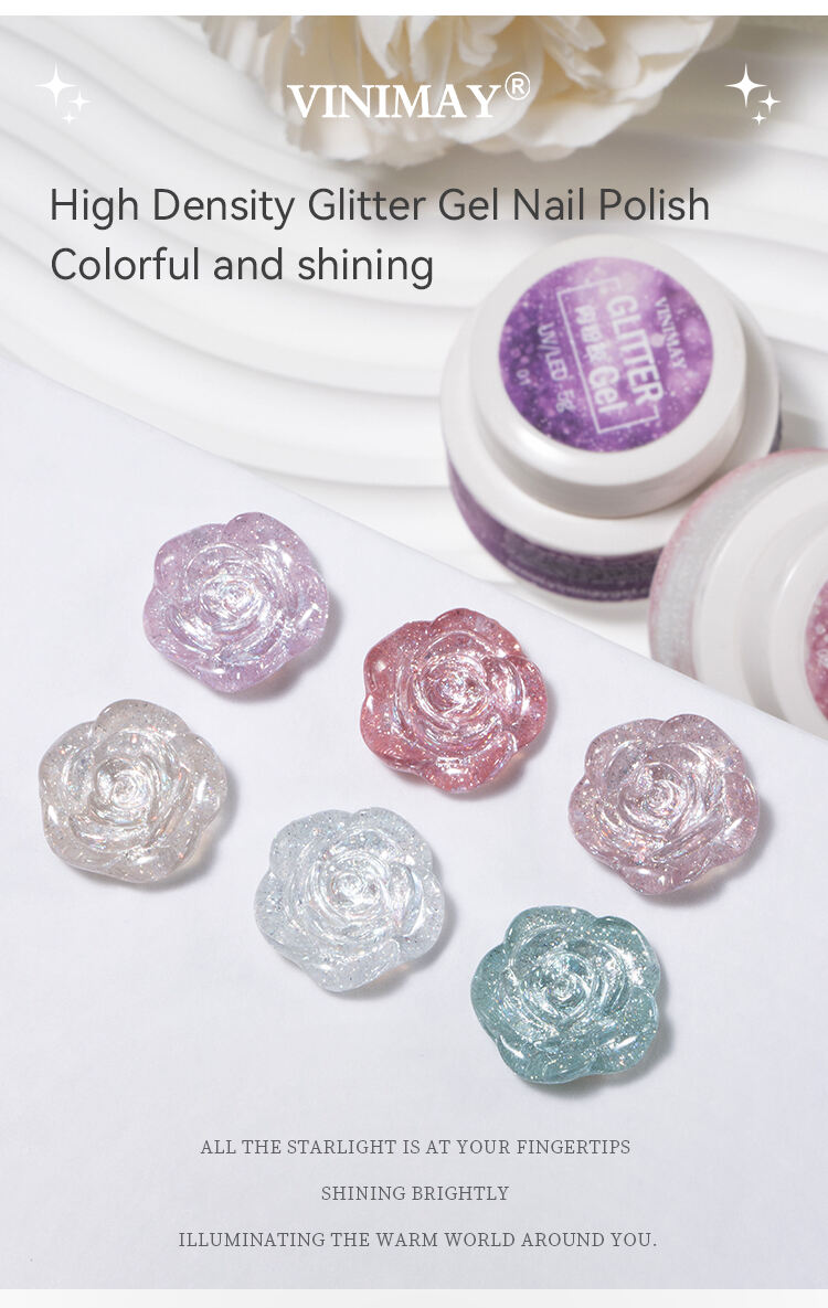 High Density Shiny Glitter Flash Gel Polish Private Label 6 Colors Reflective Shimmer Glitter Gel in Jar (5).jpg