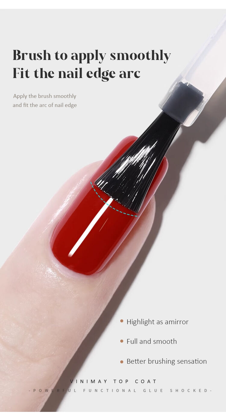 Vinimay Hot Sale Sealant Primer Easy Soak Off UV Gel Polish long lasting Base And Top Coat Gel Nail Polish Wholesale manufacture