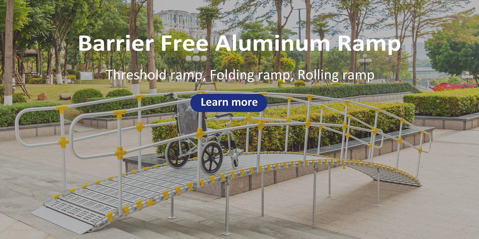 Barrier Free Aluminum Ramp by Liyuan - Enhance Accessibility