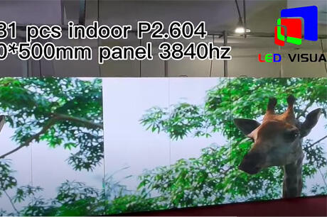 indoor P2.604 500*500mm panel 3840hz