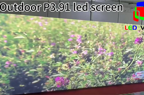 Ulkokäyttöön P3.91 LED-näyttö