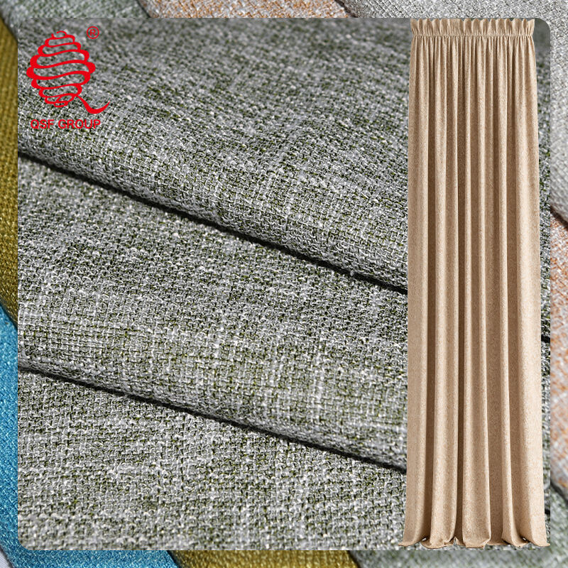 Heavy-Slub Curtain Fabric – Rich Texture, Soft Light and Elevated Ambience
