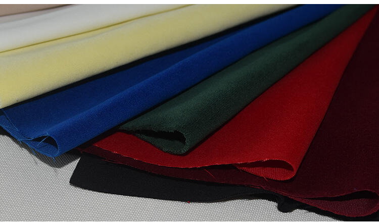 Thick 140cm 350GSM Polyester Inherent Flame Retardant Velvet Fabric supplier