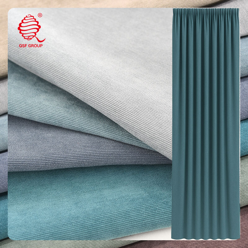 Chenille Curtain Fabric | Soft Texture, Full Body, Premium Home Drapery