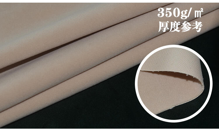 Thick 140cm 350GSM Polyester Inherent Flame Retardant Velvet Fabric supplier