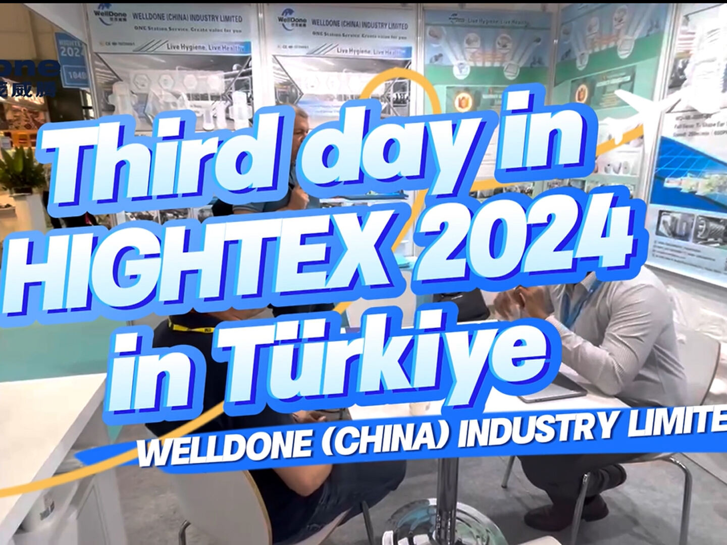 Hari ketiga HIGHTEX 2024 di Turki~