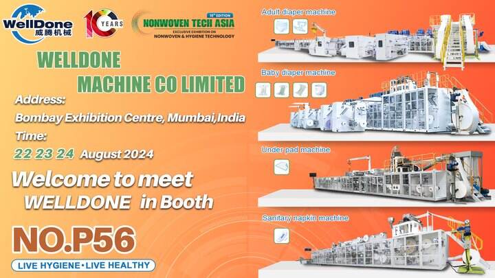 Welldone Team Is Going To NONWOVEN TECH ASIA in India!