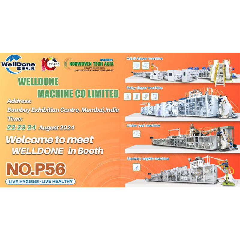 Welldone Team Is Going To NONWOVEN TECH ASIA in India!