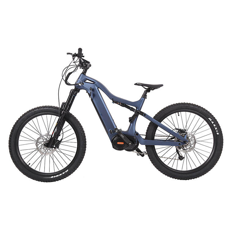 9 Speed Emtb 1000W Central Motor Full Suspension Mountain Bike Fast Speed Dirt Bike For Adults