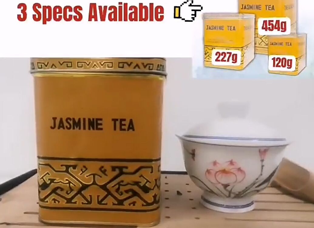 109: The little yellow can Jasmine Tea