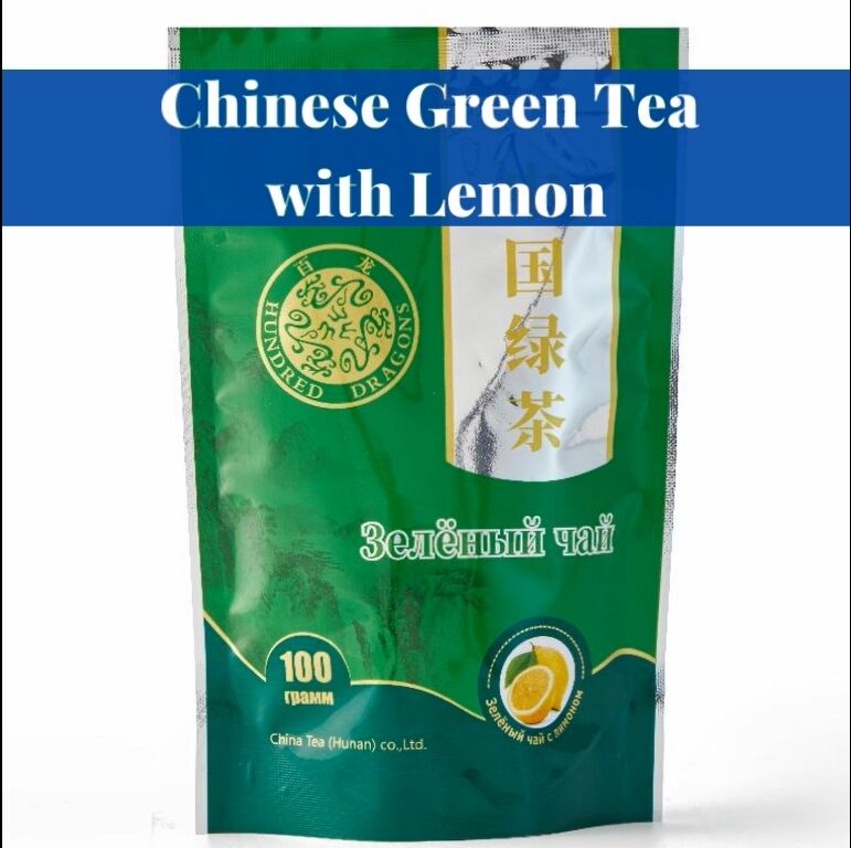 054: Chinese Lemon-flavored Green Tea