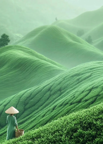 Savor the Alpine Soul, Send a Postcard from Spring - China Tea Butterfly "Xi Xiang Ying" Pre-Qingming Alpine Green Tea (GT730)  & "Alpine Ecological Pre-Qingming Green Tea"