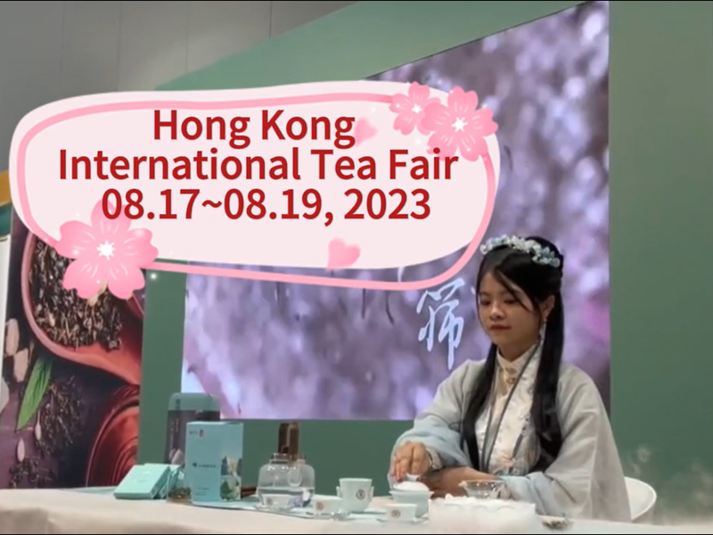 252: see China Tea (Hunan) went to Hongkong to attend the 2023 HKTDC Hong Kong fair