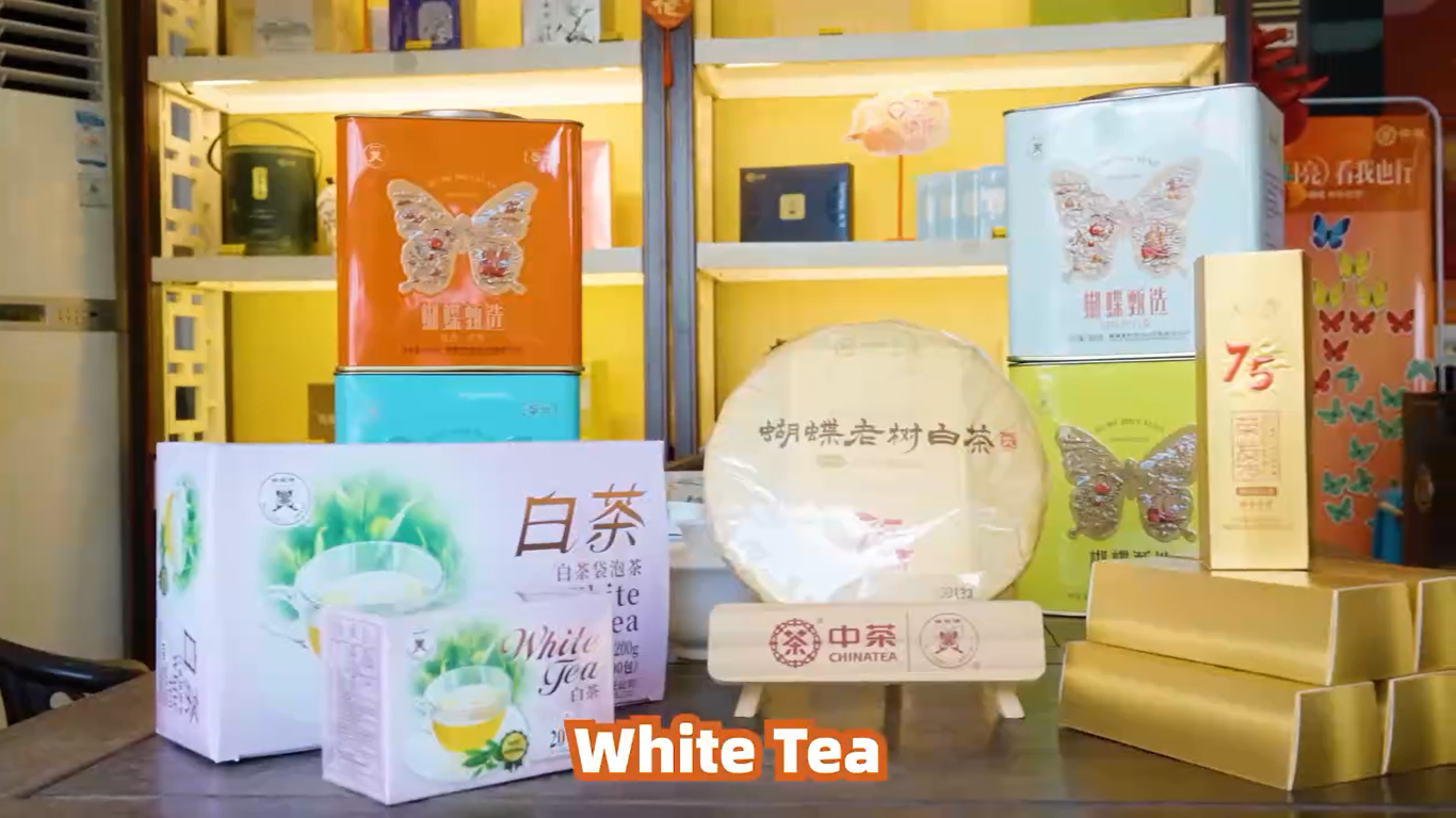 382: White tea product portfolio of China Tea(Fujian)