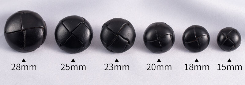 leather cover button