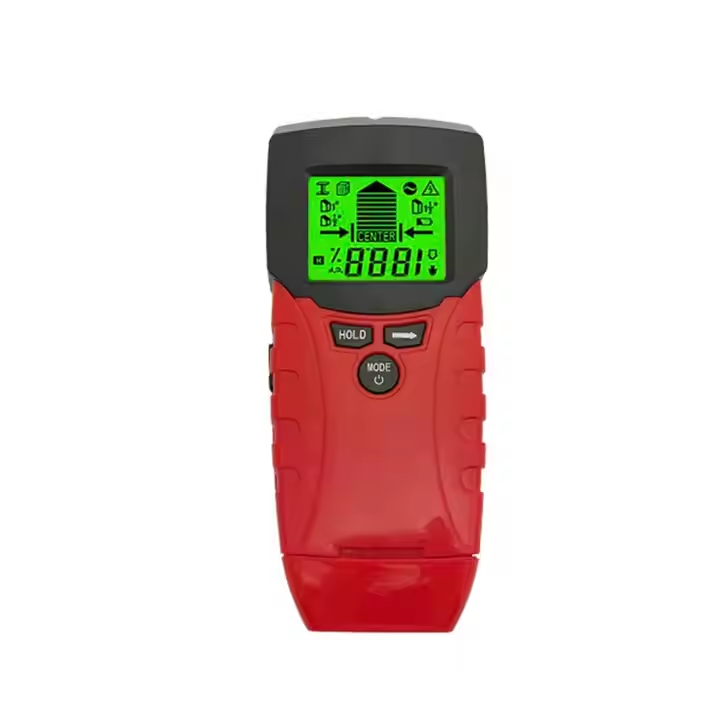 2-in-1 Wall Scanner: Stud Finder & Digital Moisture Meter