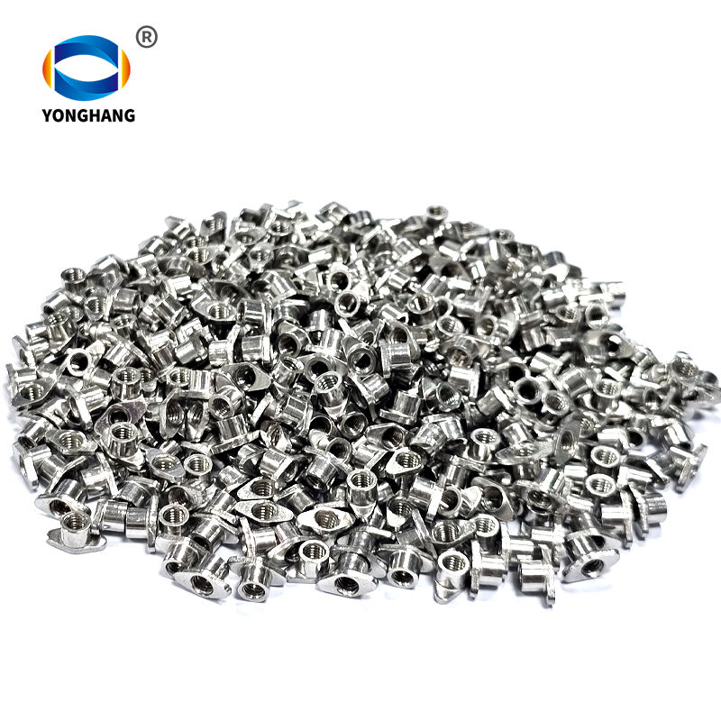 Cnc Precision Automatic Lathe Custom Made Brass Rhombus Type Nut Diamond Nuts Timing Belt Nuts