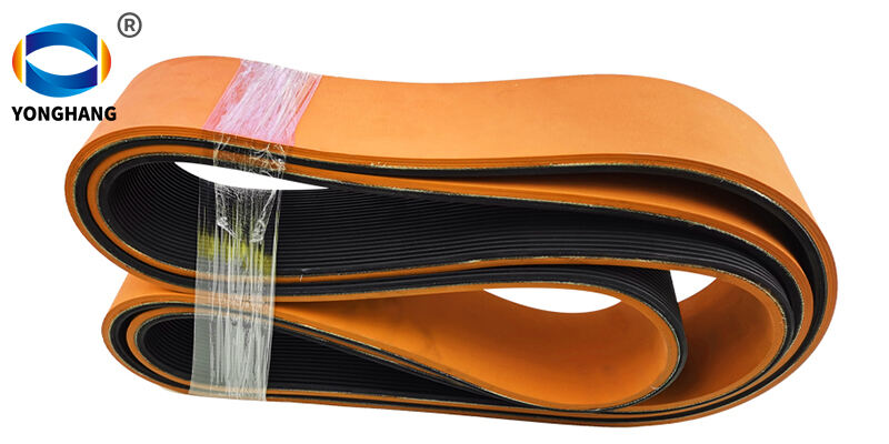 【New Product Launch】Designed Exclusively for Orange Cables—Yonghang Orange Rubber Traction Machine Belt Safeguards Clean Production!