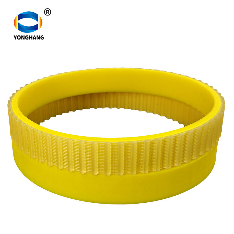 No Gap Reverse Forming Process Pull Down Timing Belt with Silicone for Packing Machine