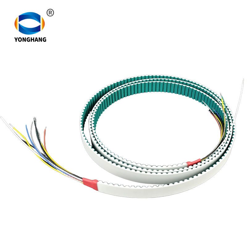 Logistics Conductivity Electrical Wires PU Timing Belt E-Belts