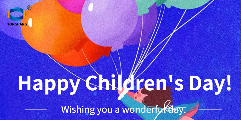 Räder drehen Kinderherzen, Yonghang wächst mit dir auf – Kindertagwünsche an alle Freunde, groß und klein.