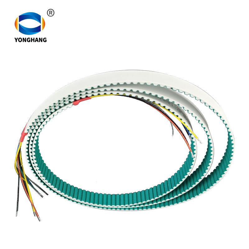 Logistics Conductivity Electrical Wires PU Timing Belt E-Belts