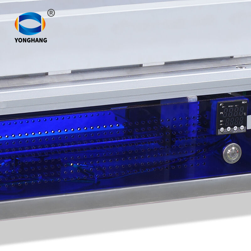 Mașină de încălzire a îmbinărilor pentru o bandă transportoare ușoară