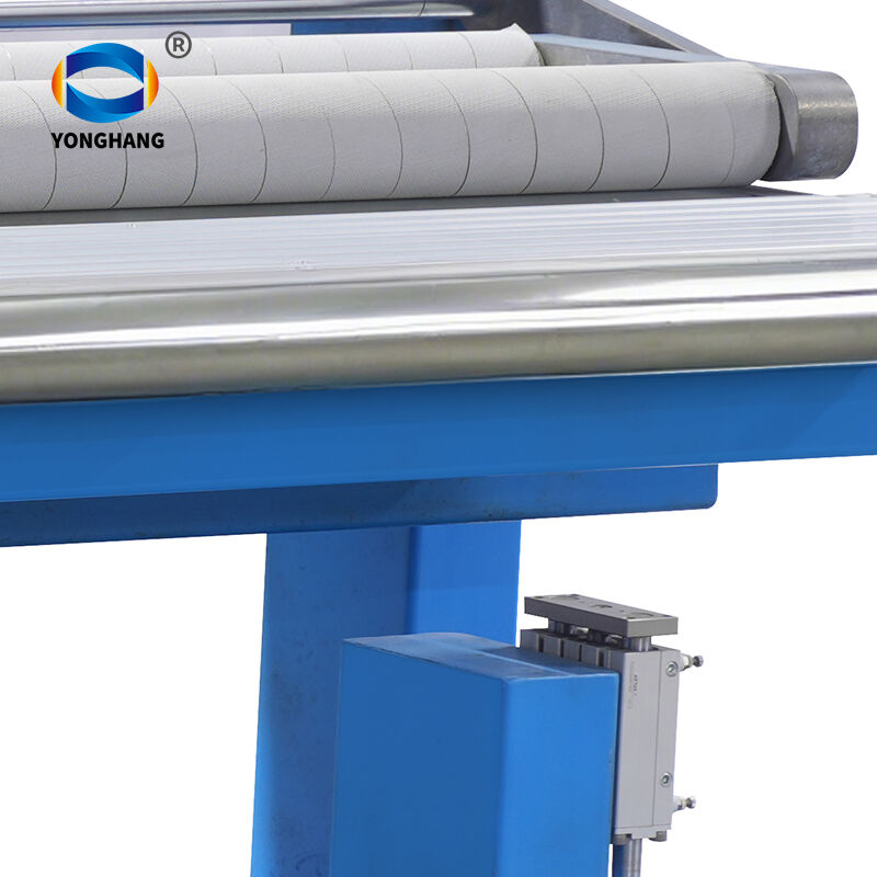 Mașină de perforat cu bandă transportoare de înaltă precizie, acționată pneumatic