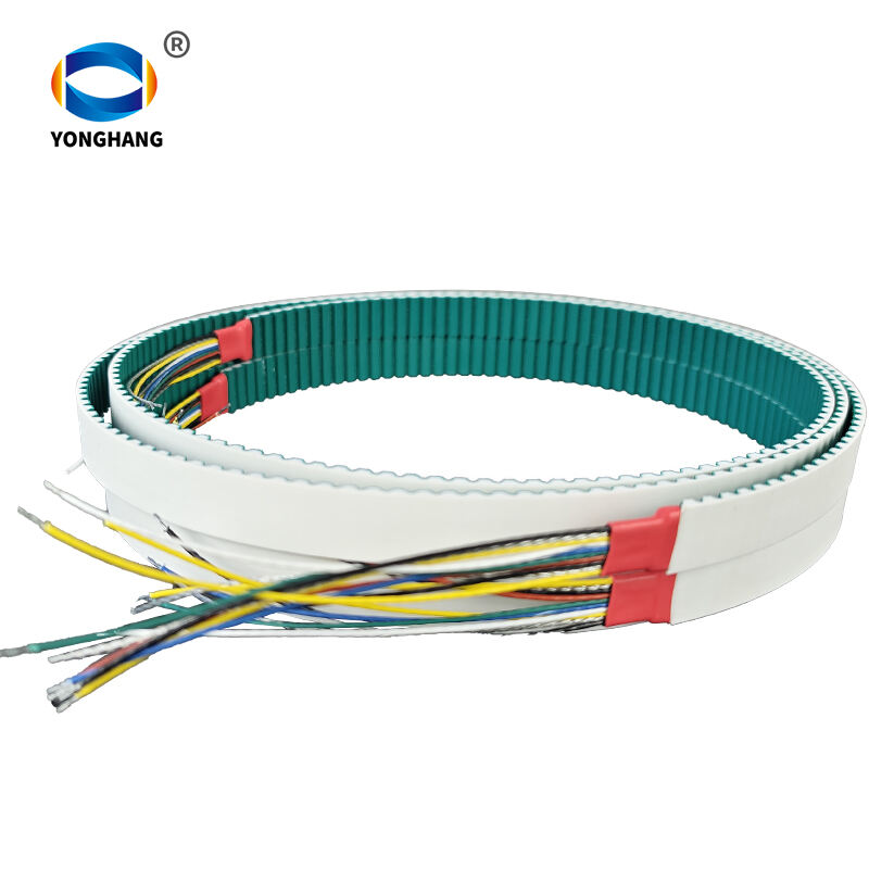 Logistics Conductivity Electrical Wires PU Timing Belt E-Belts