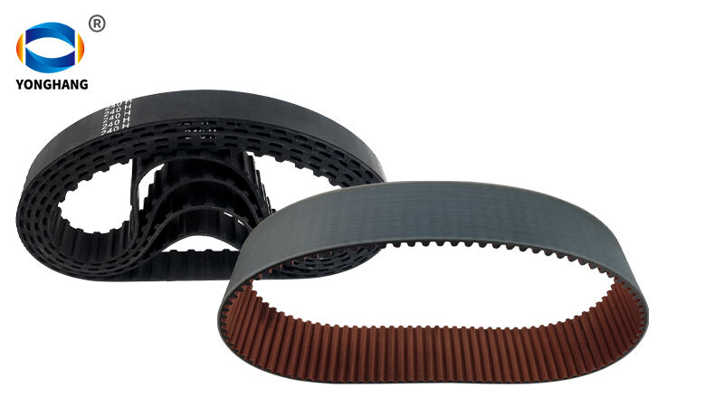 Uses of high-temperature-resistant timing belts