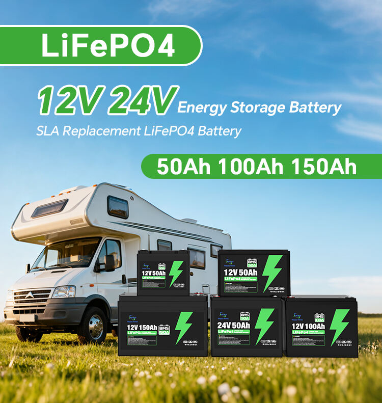 Zamenjava SLA LiFePO4 baterije 12 V 24 V 50 Ah 100 Ah 150 Ah Lifepo4 baterija Vodotesen grelni sistem