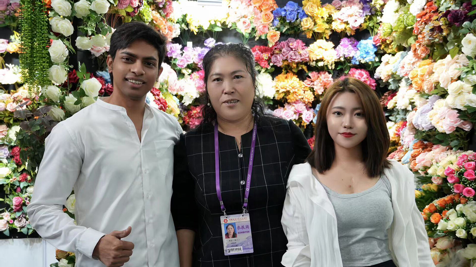 Tianjin Wuqing Meiyu Craft Flower Co., Ltd. participated in the 135th spring Canton Fair