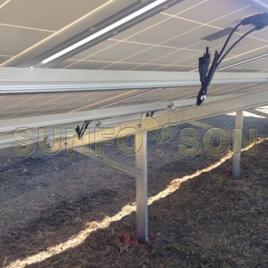 Solar Pile Mounting System