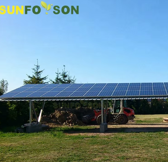 Which Solar Carport Design Fits Dual-Row Parking Needs?
