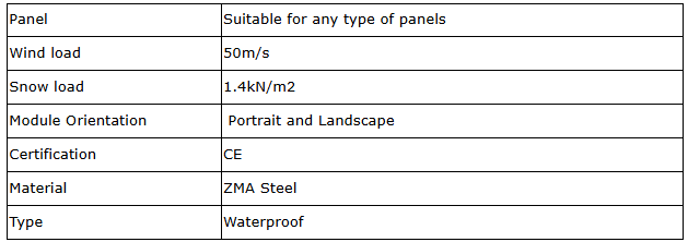 sfs bipv m waterproof solar bracket-0