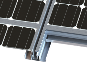 product transparent waterproof solar mount integrated photovoltaic solar panel frame mounting solar structure solar bipv bracket-5