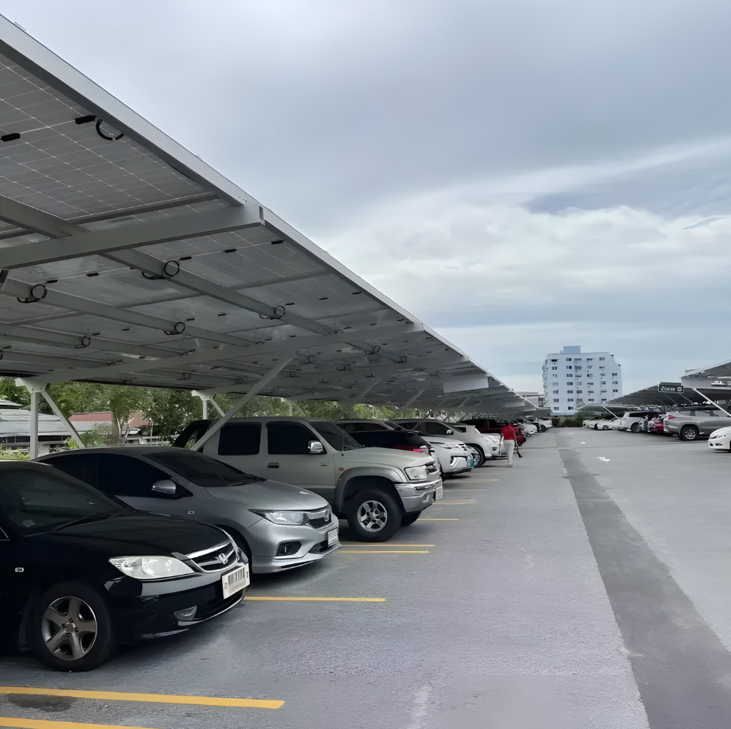 300KW SFS-CP-03 Solar Carport Mount