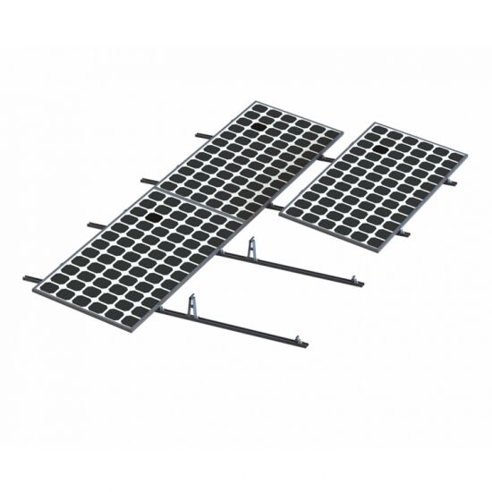 SFS-FR-04 SunRack Flat Roof Simple Ballast Mounting System