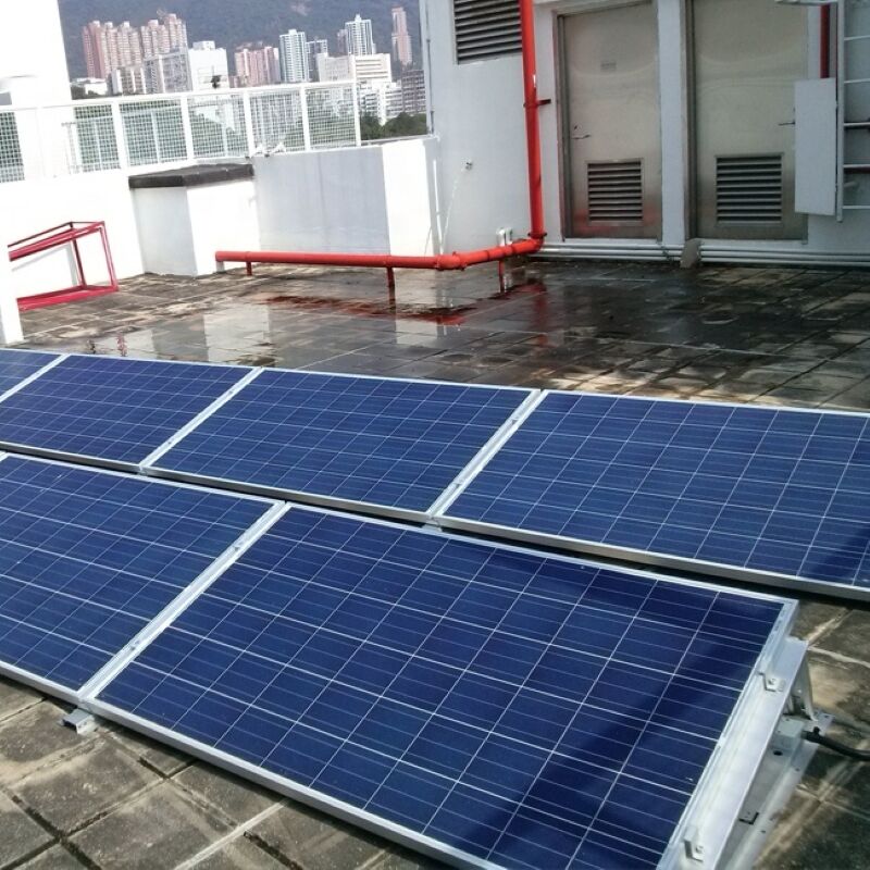 PV Solar Panel Ballasted Flat Roof & Ground Mount Racking System | 25 ...