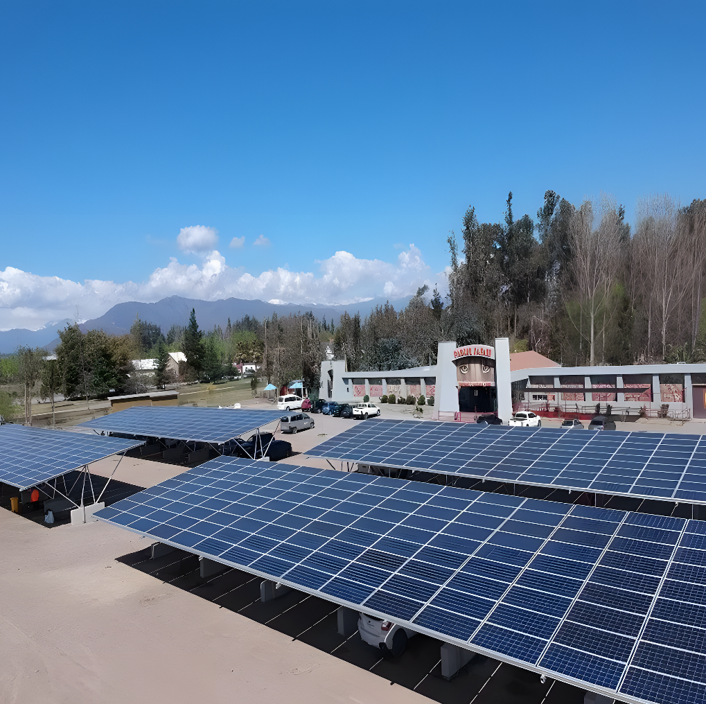 500KW SFS-CP-03 Commercial Carport Mount