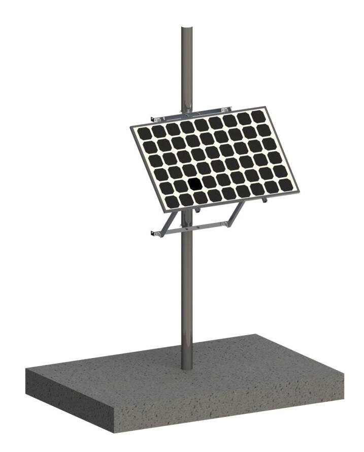Sunforson New product launch-- SFS-LTM Electric Pole Solar Mounting